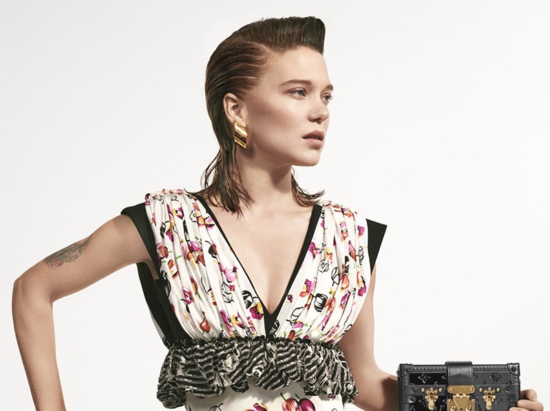 Леа Сейду, Рут Негга и Софи Тернер в новом лукбуке Louis Vuitton