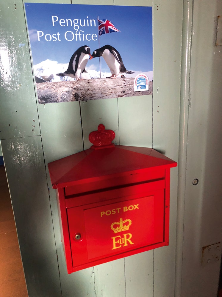«Пингвинья почта» на английской полярной станции