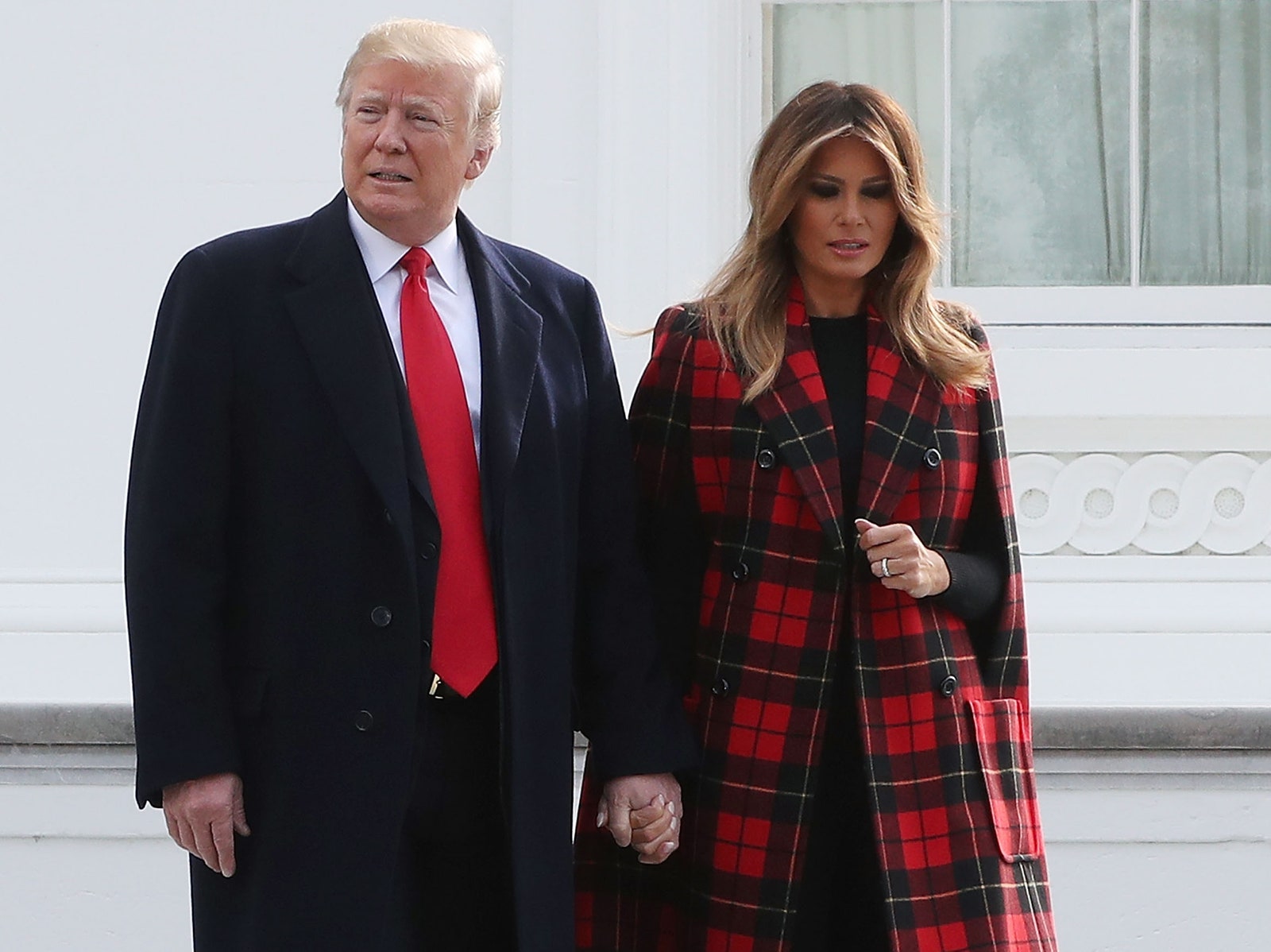 Дональд и Мелания Трамп готовятся к Рождеству