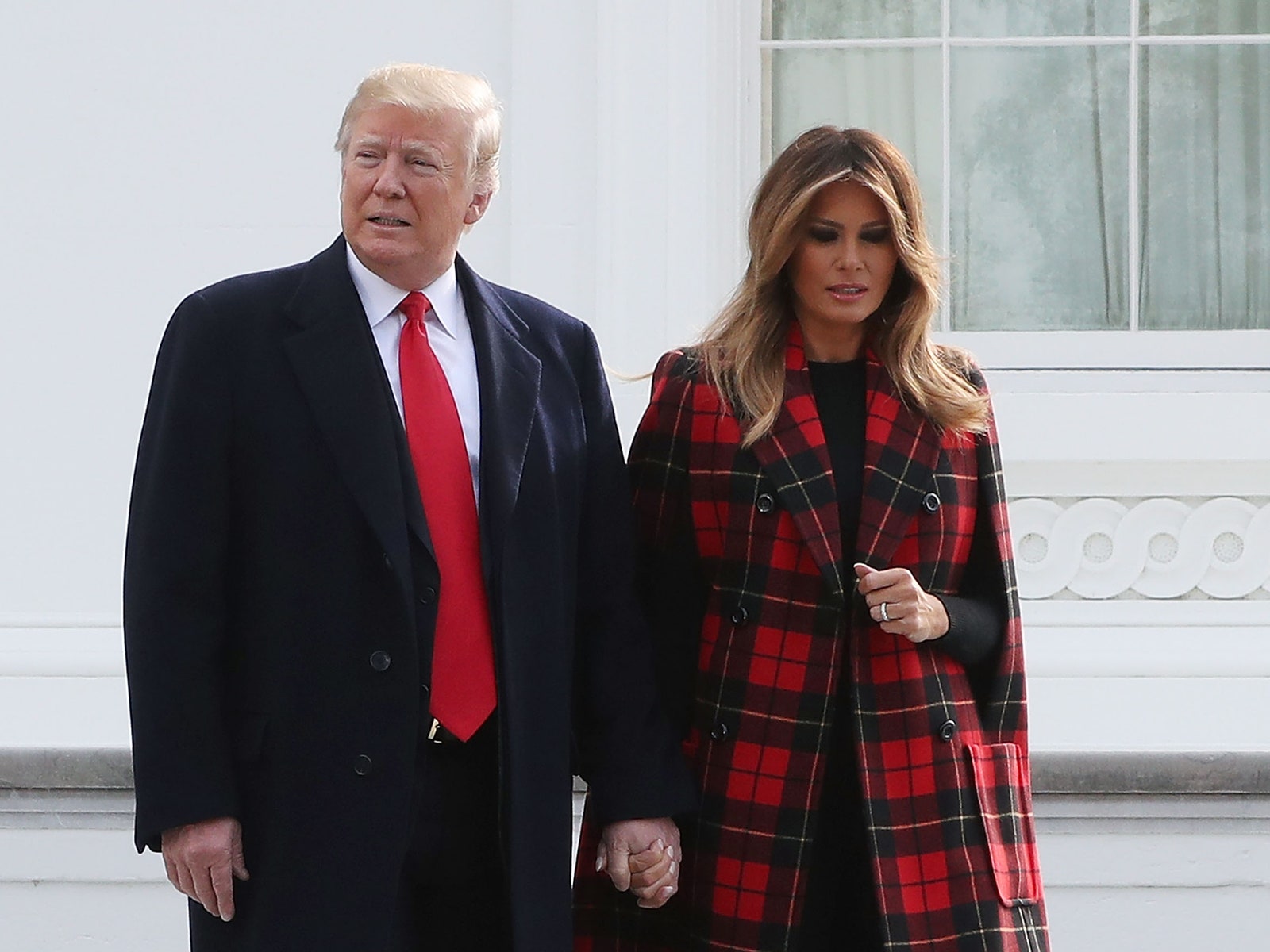 Дональд и Мелания Трамп готовятся к Рождеству