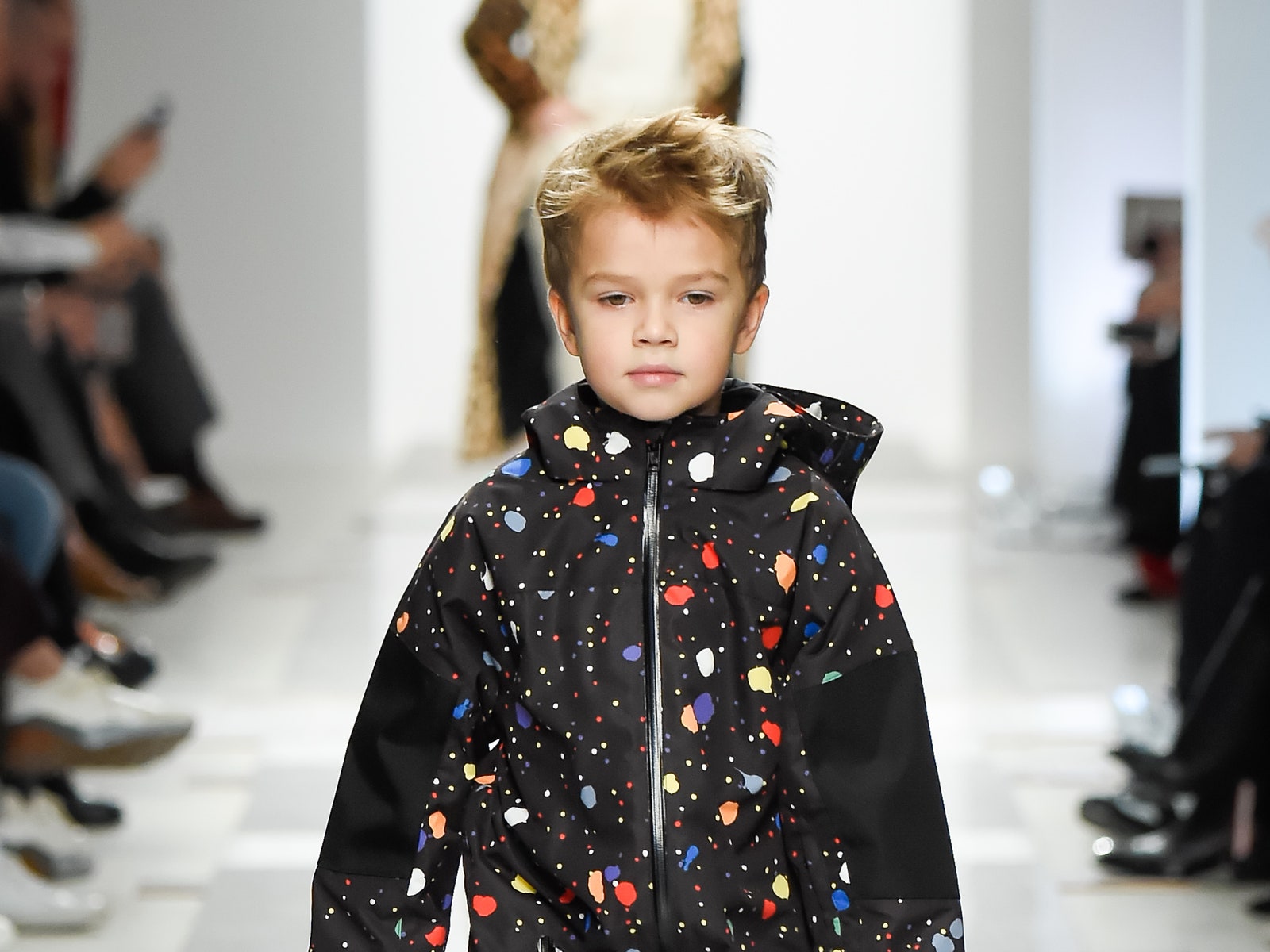 Дети на показе ЦУМ Fashion Show