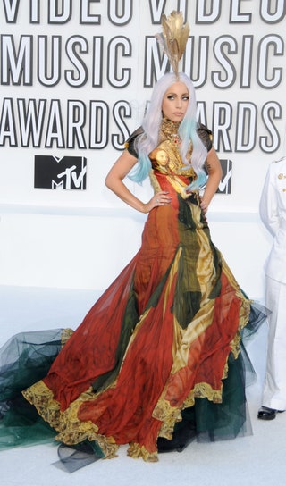 Леди Гага вnbspAlexander McQueen наnbspMTV Video Music Awards 2010.