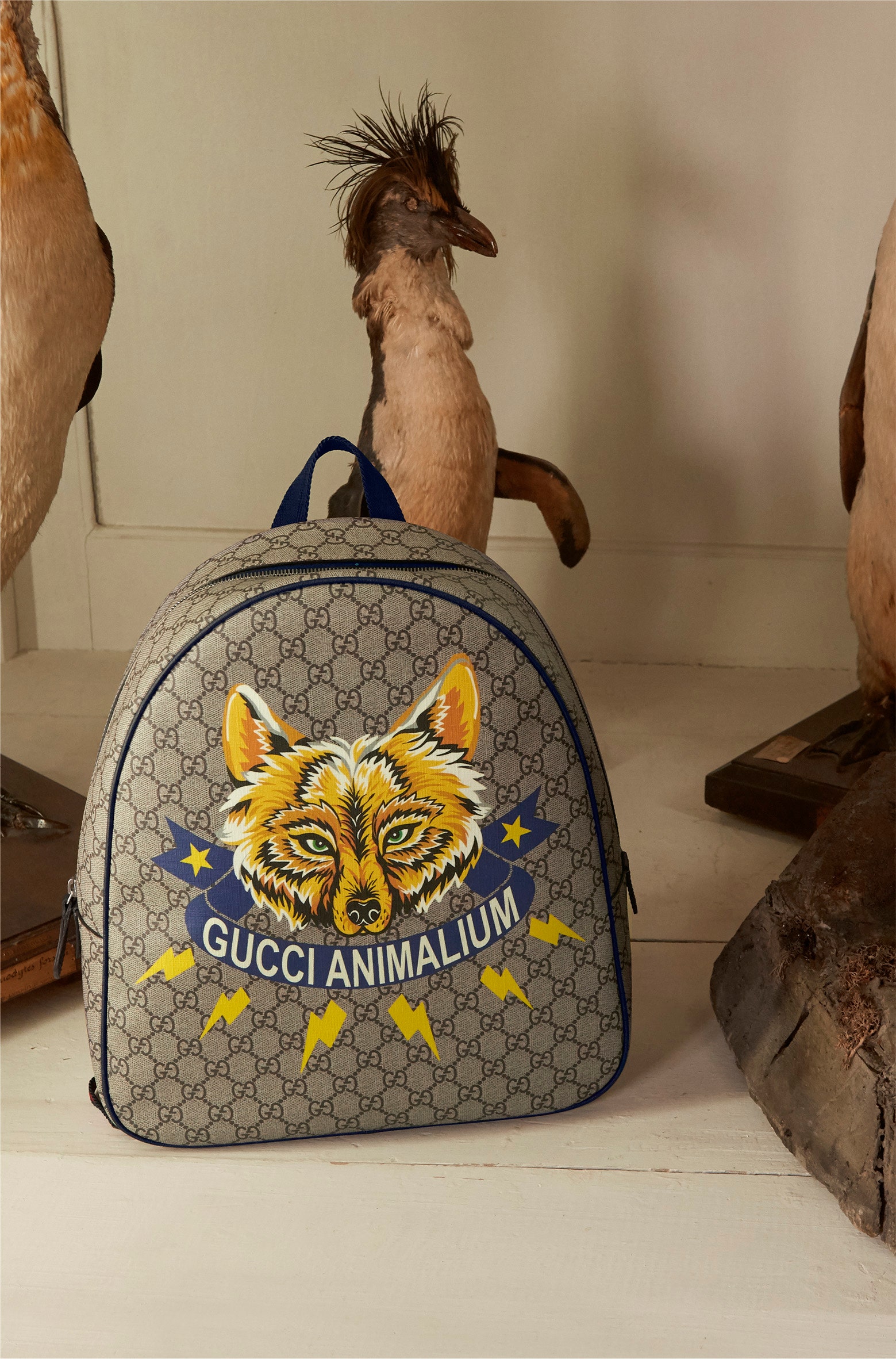 Gucci store animalium backpack