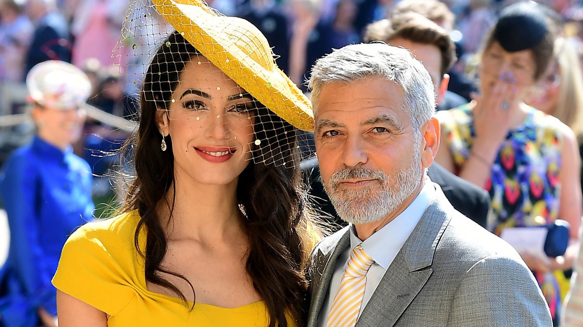 Джордж и Амаль Клуни могут стать крестными ребенка принца Гарри и Меган Маркл