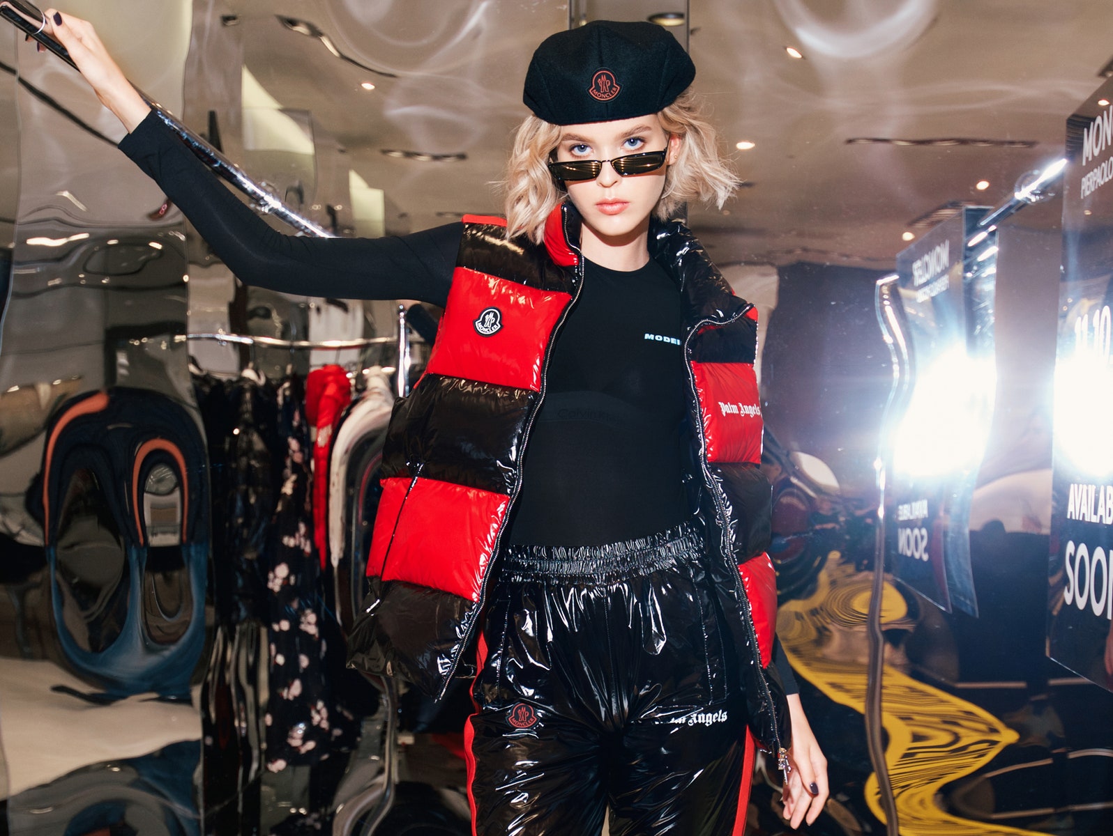Look of the Day: Тая Румянцева в Moncler Genius Palm Angels