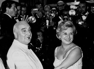 Анджело Риццоли и Джульетта Мазина 1960.