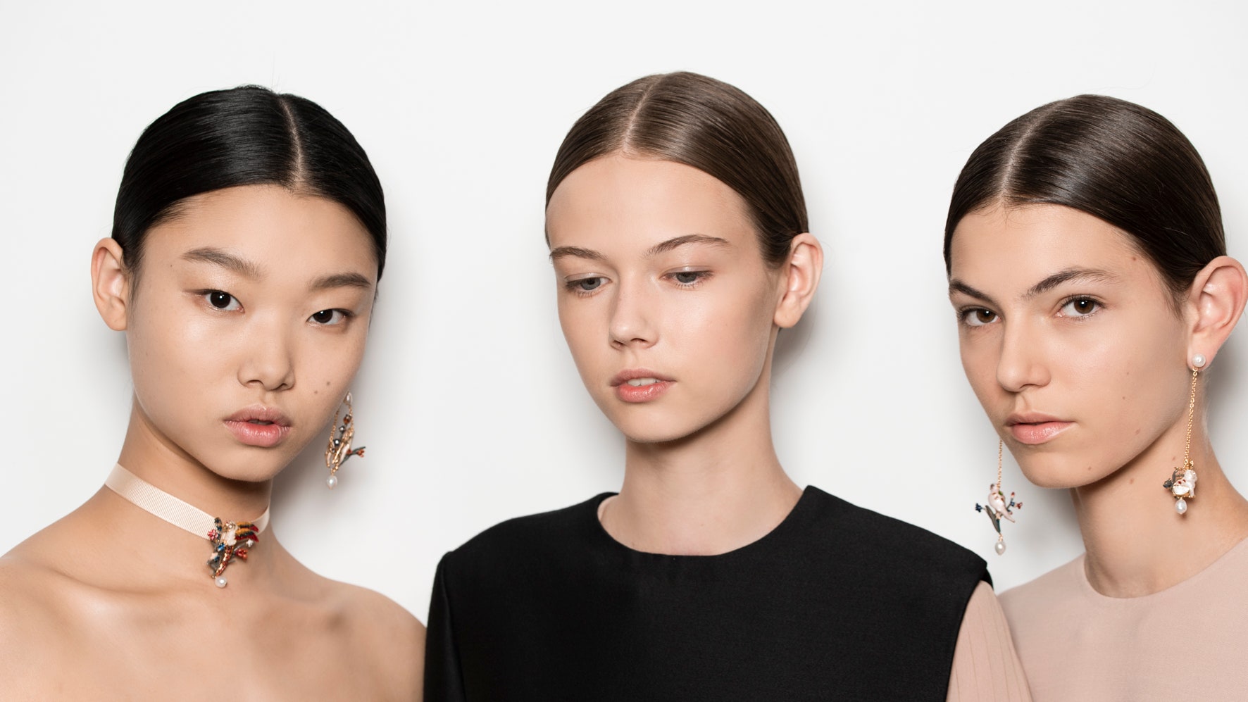 Модный макияж фото с показа Dior Haute Couture