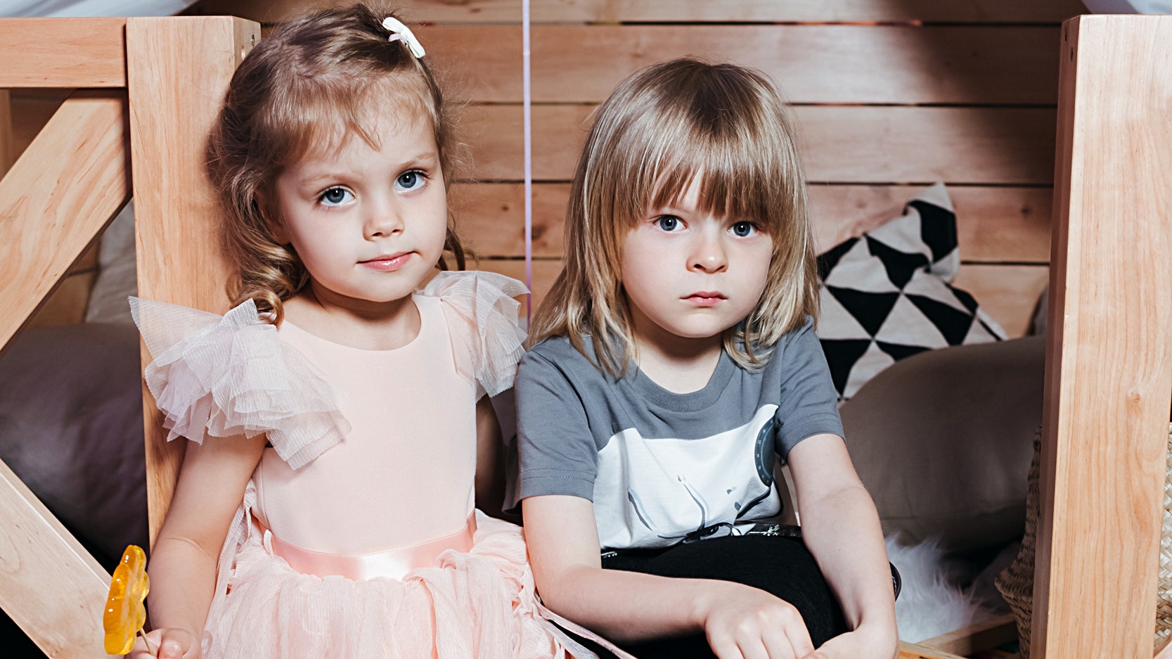 Запуск коллекции детской мебели Moonsters  Lena Perminova Елена Перминова Яна Рудковская с детьми
