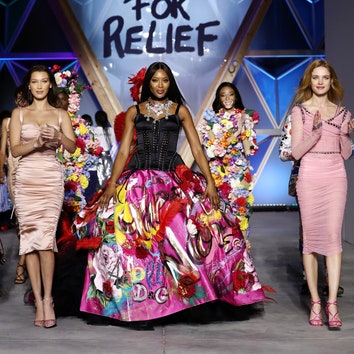 Каннский фестиваль 2018: Наоми Кэмпбелл, Наталья Водянова и другие на показе Fashion for Relief