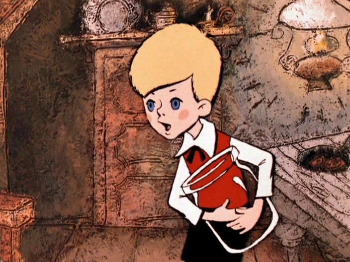 Кадр из мультфильма «Малыш и Карлсон»