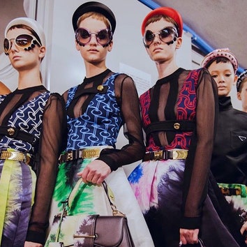 Неделя моды в Милане: показ Prada весна-лето 2019