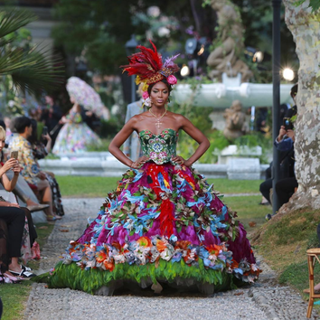 Показ Dolce & Gabbana Alta Moda на Комо
