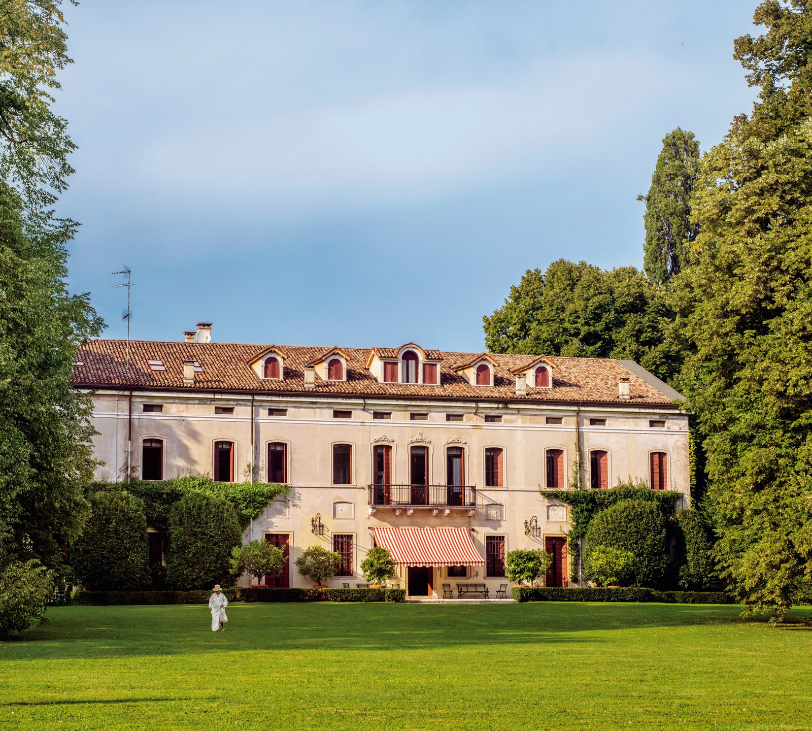 Графиня Кристиана Брандолини дАдда в своем поместье Висторта в регионе Венето.