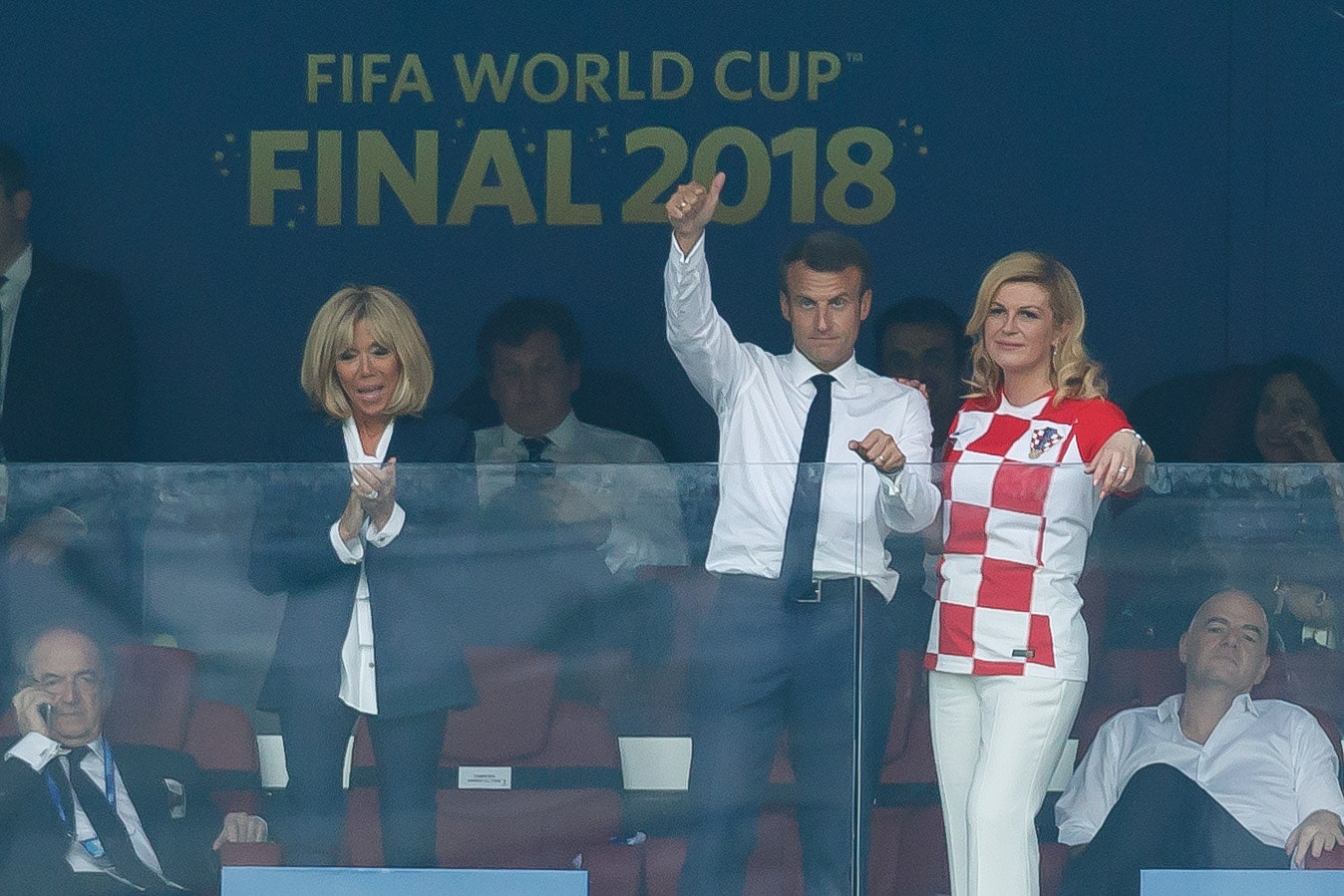 Финал Чемпионата мира по футболу 2018 фото гостей