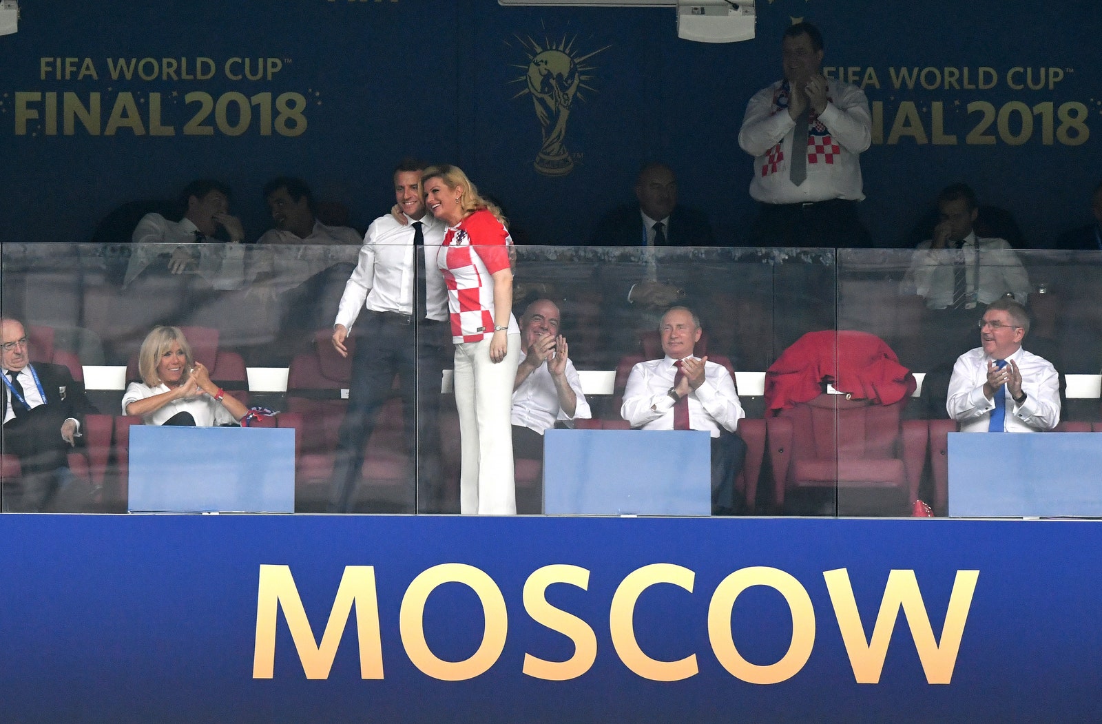 Финал Чемпионата мира по футболу 2018 фото гостей