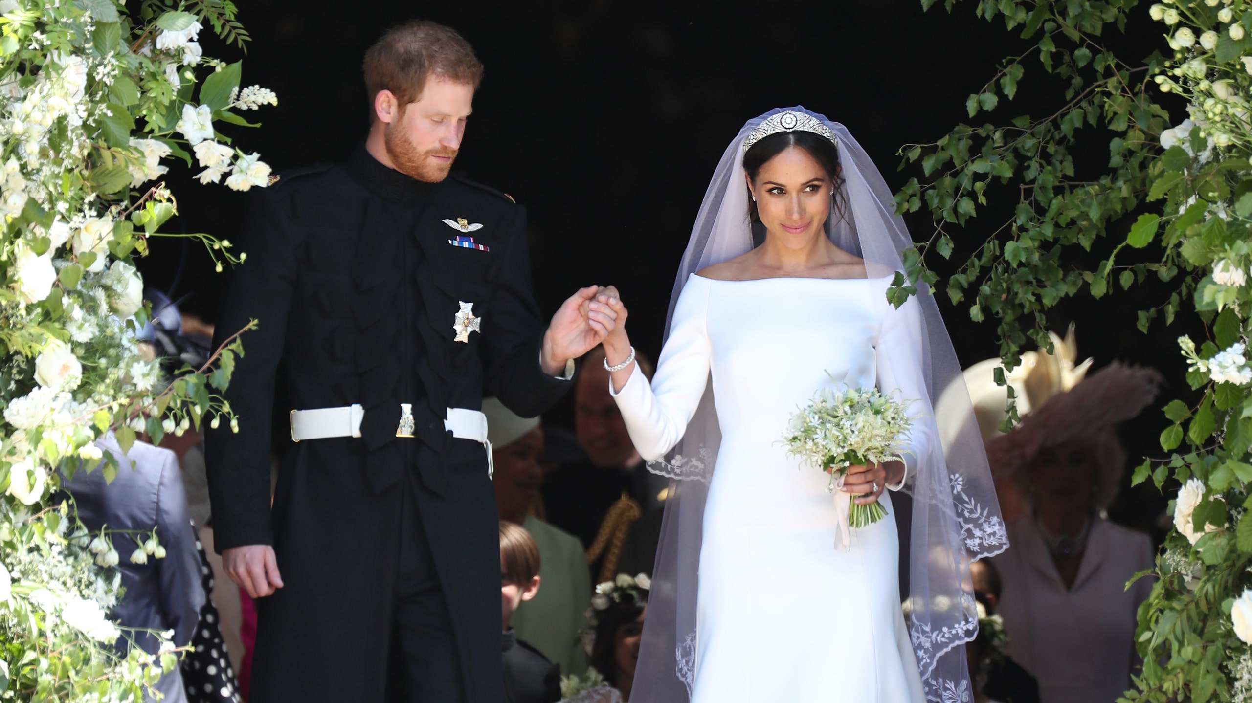 Цветы со свадьбы принца Гарри и Меган Маркл передали пациентам хосписа Святого Иосифа в Лондоне