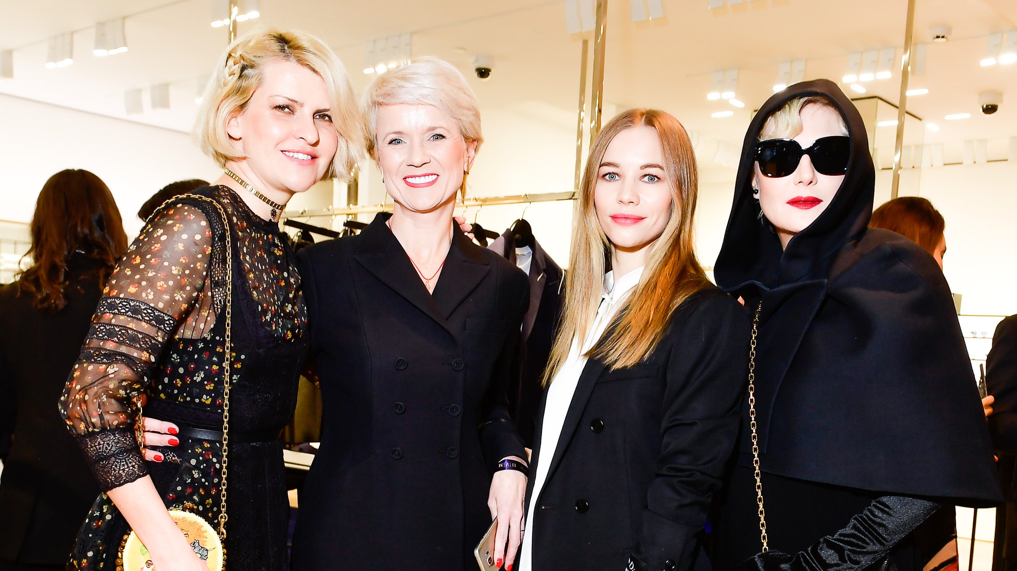 Вечеринка в честь открытия корнеров Dior в ЦУМе фото Полины Киценко Яны Рудковской и других