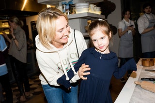 Оксана Бондаренко с дочкой Мией.