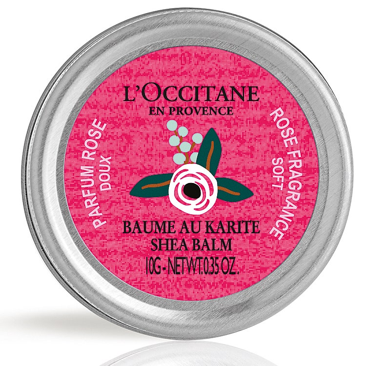 Масло для тела с ароматом розы Baume au Karit 770 руб. LOccitane.