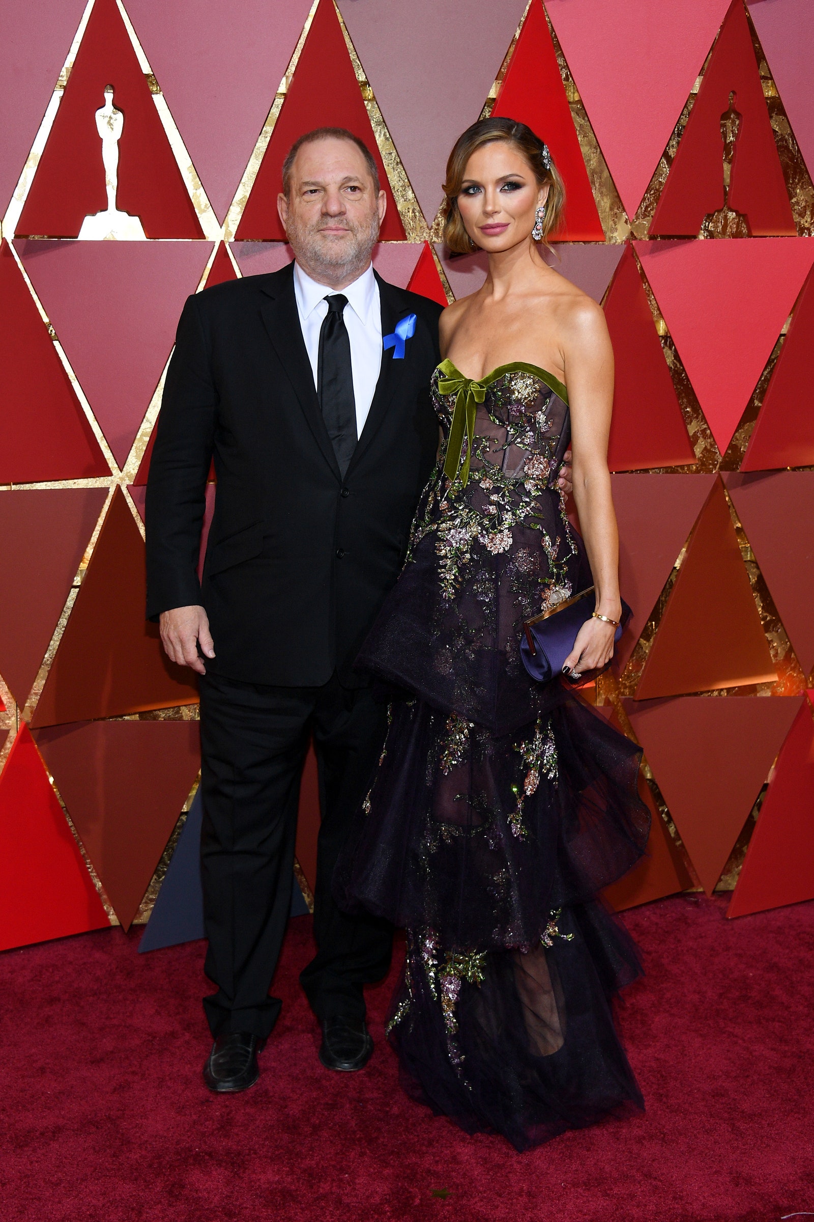 Харви Вайнштейн и Джорджина Чапман на Annual Academy Awards февраль 2017