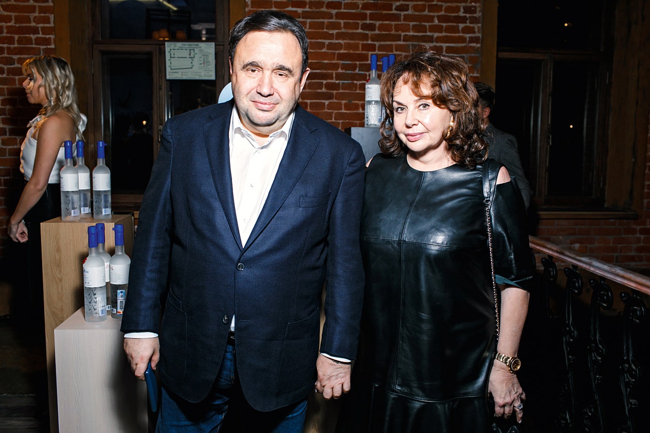 Адвокат Александр Раппопорт с женой Мариной