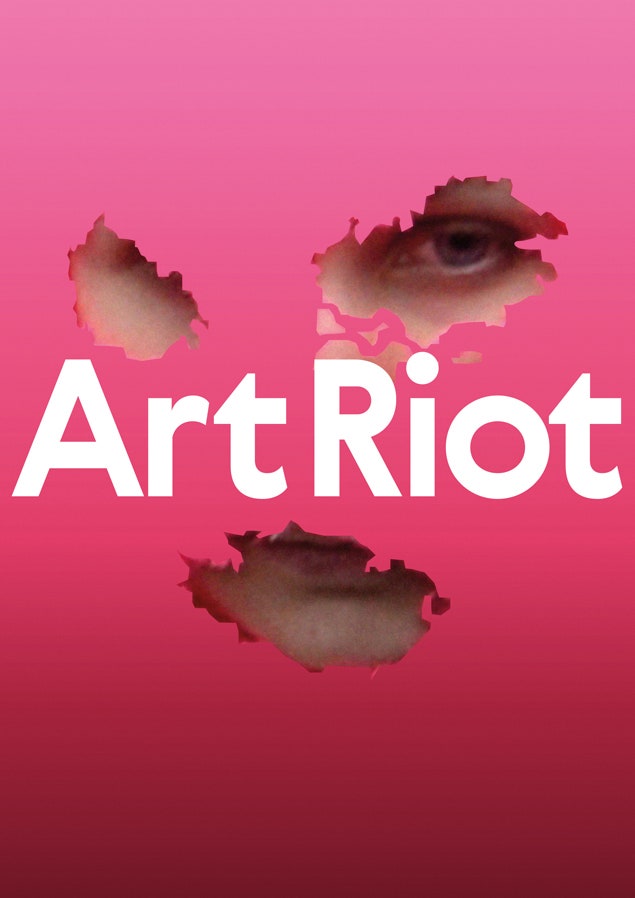 Постер выставки Art Riot PostSoviet Actionism в галерее Саатчи.