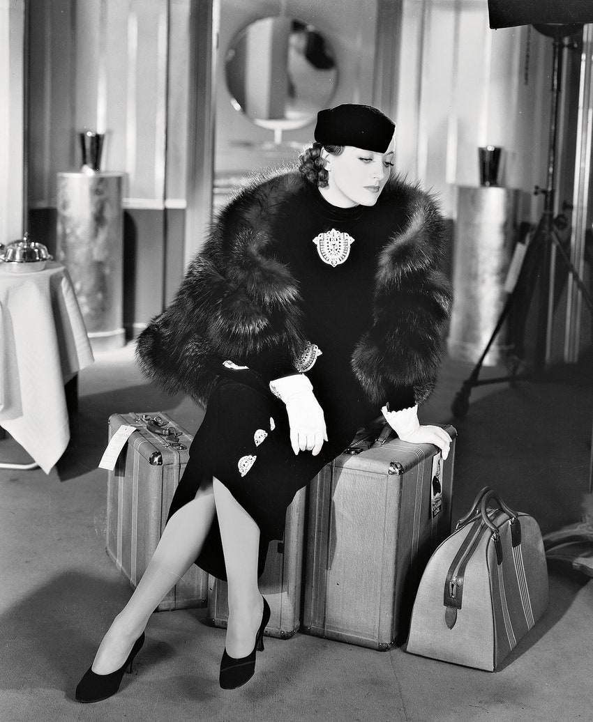 Американская актриса Джоан Кроуфорд 1934.