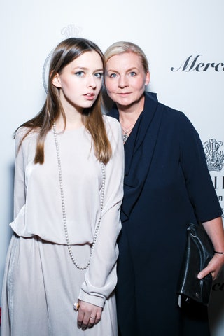 Виктория Андреянова с дочерью Елизаветой.