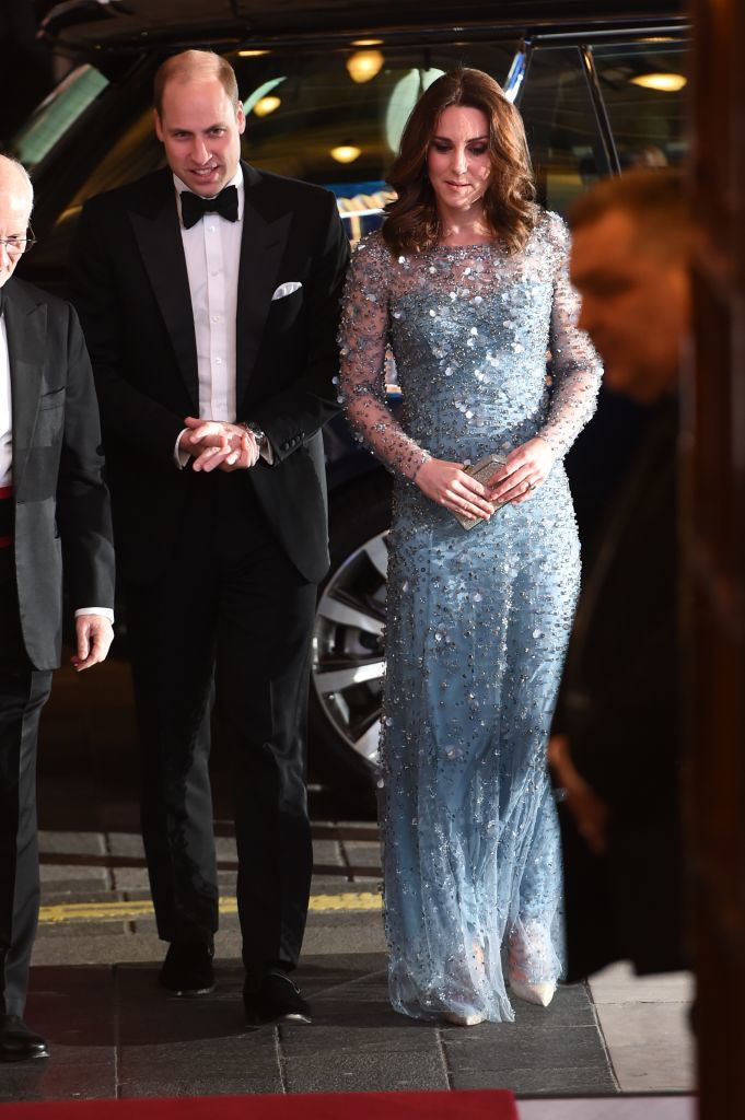Кейт Миддлтон и принц Уильям фото в театре Палладиум в Лондоне