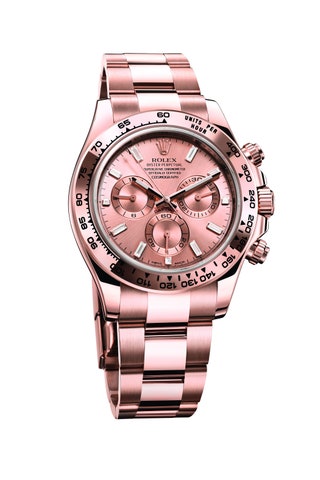 Для нее часы Rolex Cosmograph Daytona.