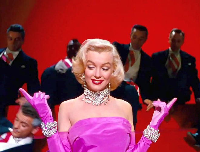 «Джентльмены предпочитают блондинок»  1953