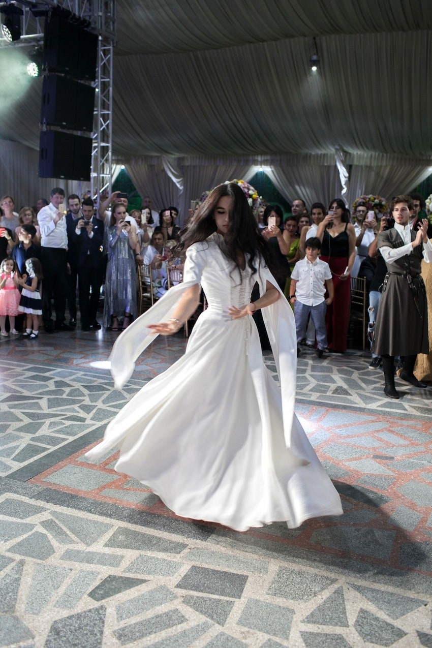 Свадьба Сарины Турецкой и Торнике Церцвадзе в Мцхете фото и видео