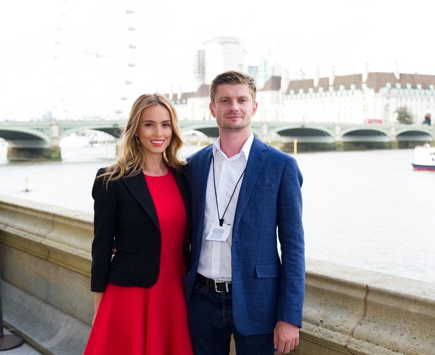 С мужем на торжественном закрытии сезона ArtSocial Club 20162017 в здании британского парламента 2017.