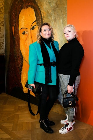 Маша Федорова с дочерью Вероникой.