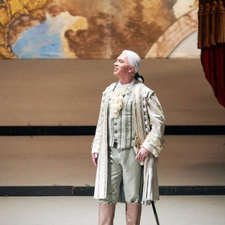 Дмитрий Хворостовский на сцене Vienna State Opera в постановке «Балмаскарад».