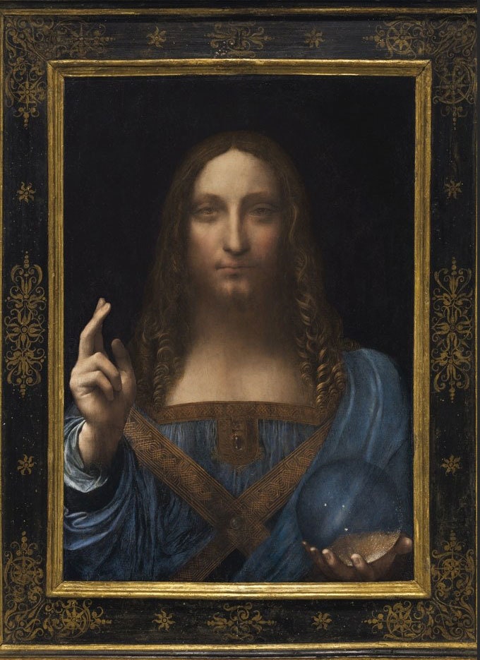 «Спаситель мира» Леонардо да Винчи