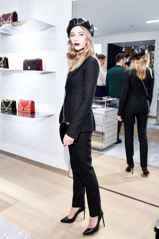 Светлана Устинова в Christian Dior.