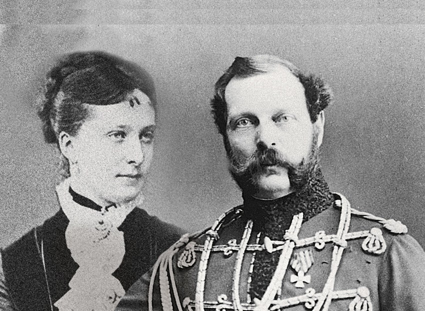 Екатерина Долгорукова и Александр II.