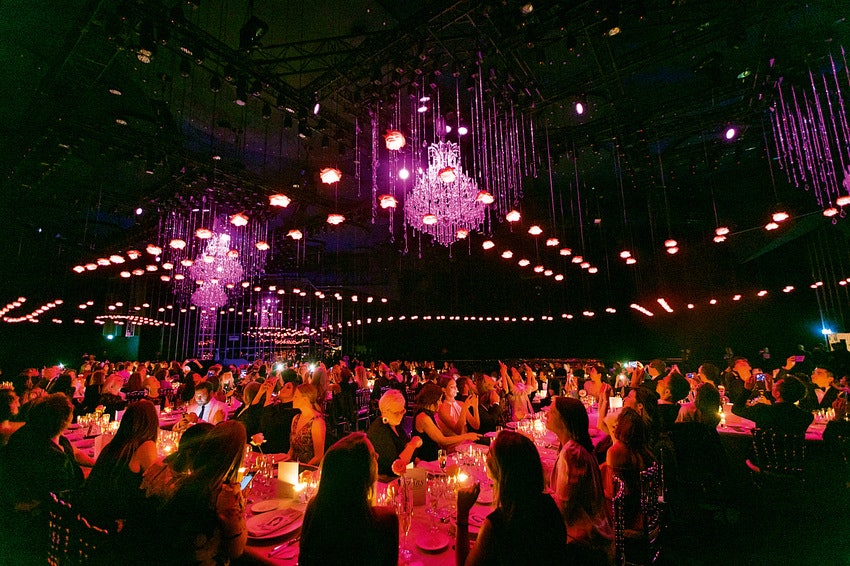 Ужин Lancôme Stars amp Wonders во дворце Salle des Étoiles МонтеКарло