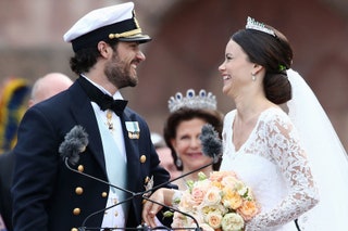 Свадьба принца Филиппа и Софии 13 июня 2015.