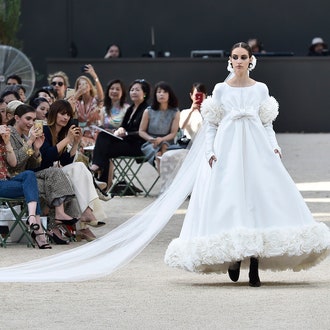 Показ Chanel Couture осень-зима 2017/2018