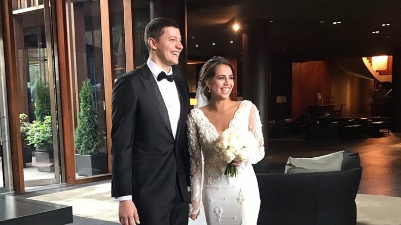 Маргарита Мамун и Александр Сухоруков поженились фото свадьбы молодой пары