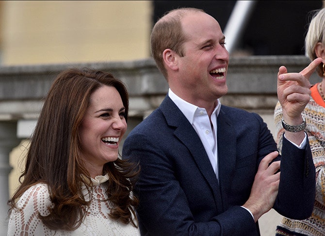 Герцогиня Кэтрин и принц Уильям