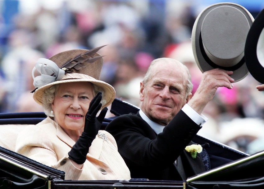 Королева Елизавета II и принц Филипп 2005