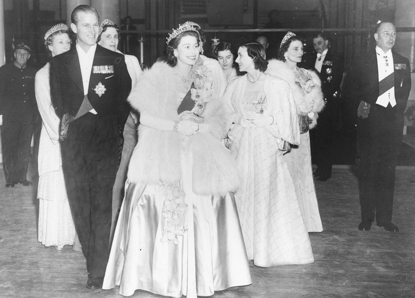 Королева Елизавета II и принц Филипп 1951