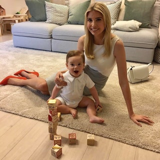 Иванка Трамп с сыном Теодором.