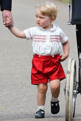 Детские фотографии принца Уильяма и принца Джорджа сын похож на отца