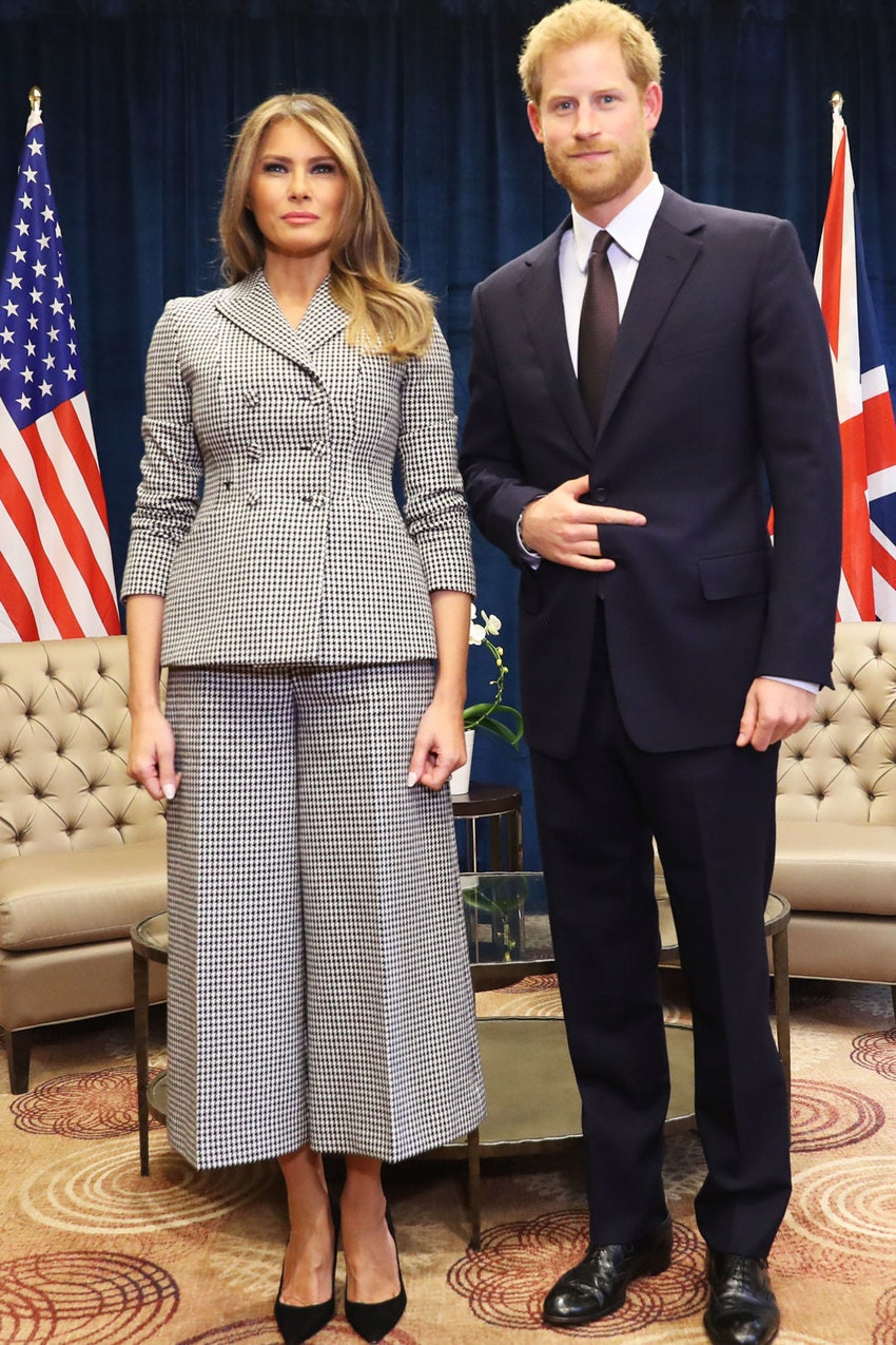 Мелания Трамп и принц Гарри