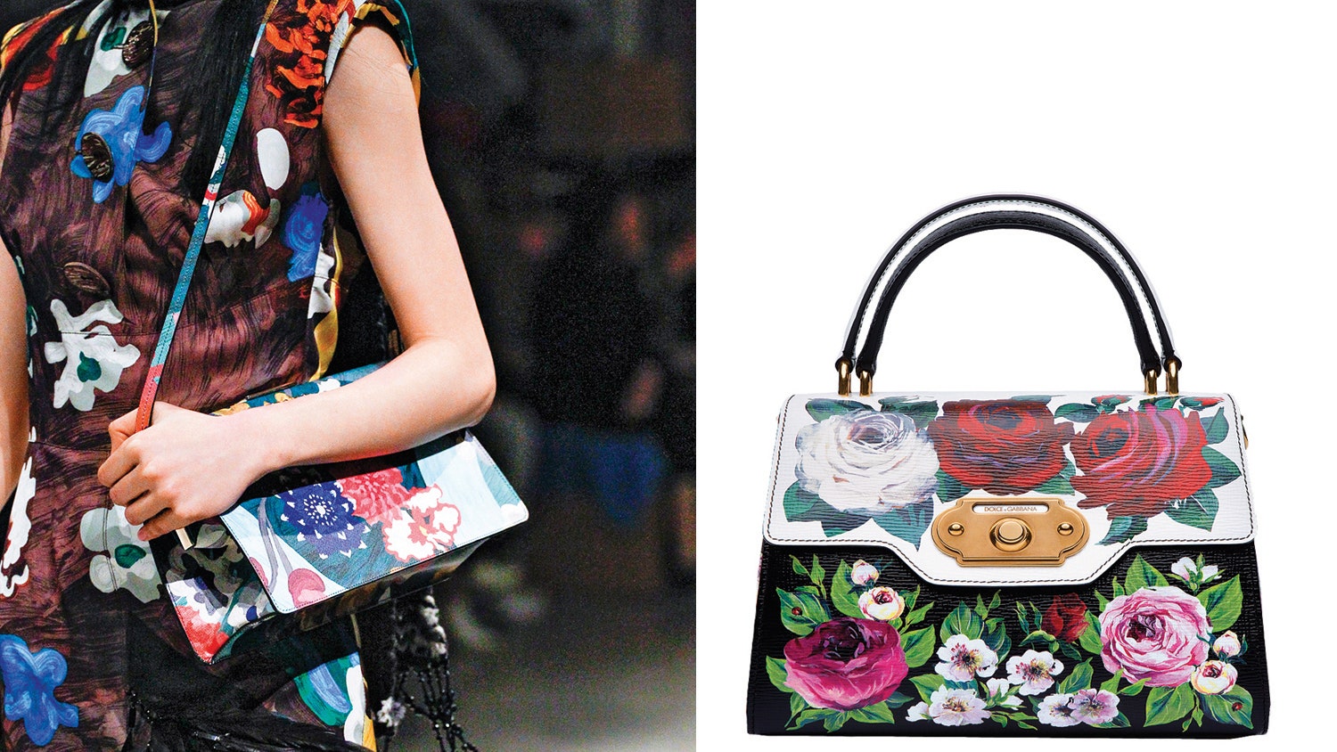 Модные расписные сумки модели от Prada Valentino Garavani Emilio Pucci Etro Dolce  Gabbana