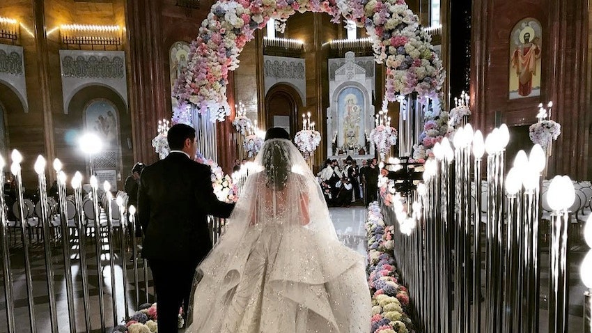 Сын Самвела Карапетяна женился фото свадьбы из Instagram